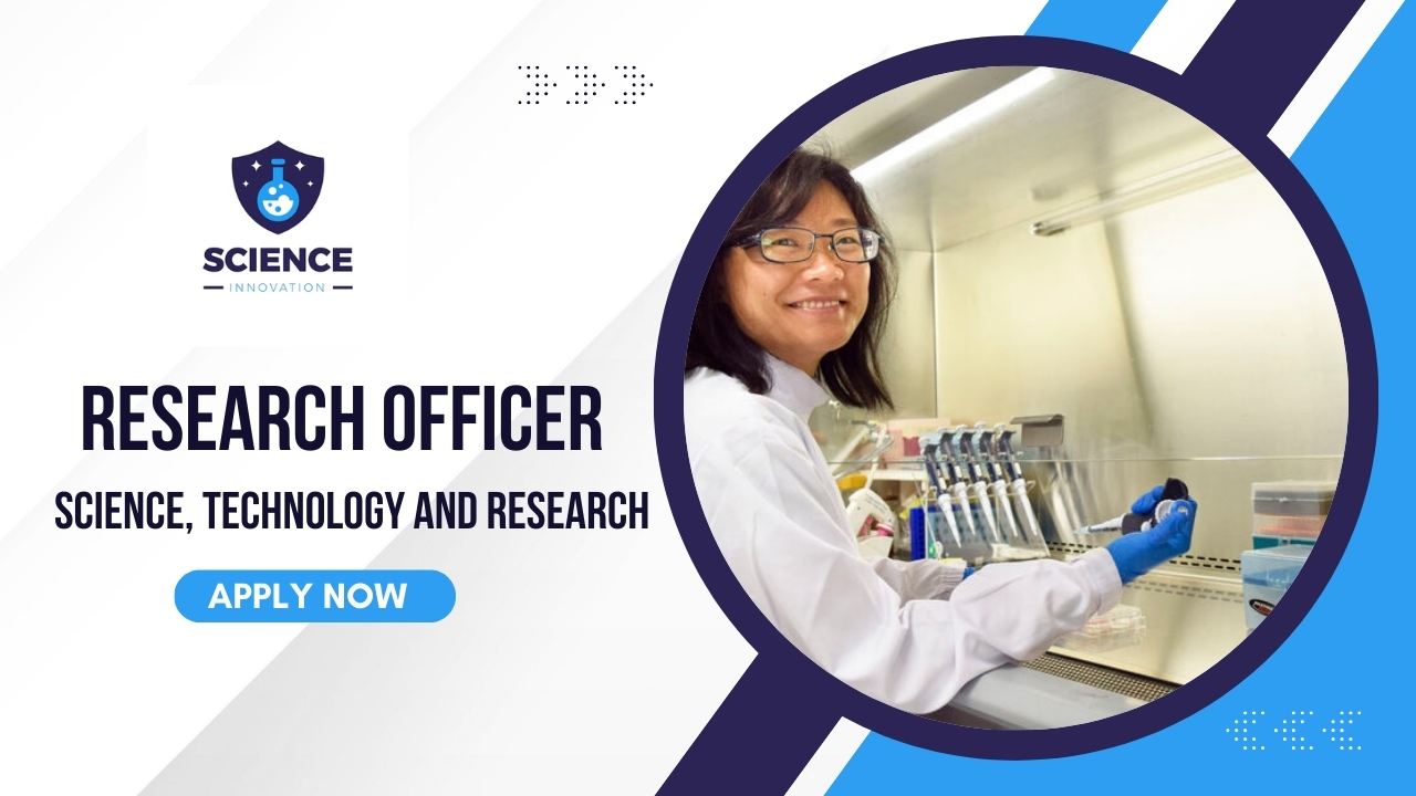 Research Officer Job in Agency for Science, Technology and Research Careers